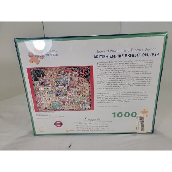 Underground Puzzle 1000pc Edward Bowden Thomas Derrick‎ British Empire Exhibit - Picture 6 of 8